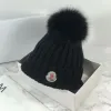 Moda Tasarımcı Şapkaları Erkek ve Kadınlar Beanie Sonbahar/Kış Termal Örgü Şapka Kayak Marka Bonnet Yüksek Kaliteli Ekose Kafatası Şapkası Lüks Sıcak Kap Örme Şapka M003