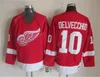 Detroit Red Wings Vintage-Version-Trikots 9 HOWE 19 YZERMAN 13 DATSYUK 24 CHELIOS 5 LIDSTROM CCM authentische Mode-Hockey-Trikots