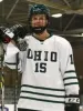 Maßgeschneiderte Ohio Bobcats #16 Hartman #11 Harris #10 Lubin Hockey-Trikots für Herren, genähtes College-Hockey-Trikot von hoher Qualität