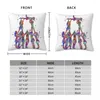 Pillow Cheerleader Girls Throw Decorative Pillowcase Custom Po Covers