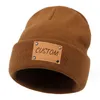 Bonnet gravé Party Favor, bonnet tricoté pour bébé pour les tout-petits garçons filles adultes