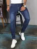 Jeans da donna Moda Uomo Pantaloni skinny elasticizzati slim con tasche Pantaloni estivi Pantaloni casual in denim da uomo 231206