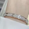 Designer-Armbandschmuck, Goldarmband-Armreif, voller Diamant, voller Stern, Roségold, Liebeszähler, gleicher Stil, ewig, für Männer und Frauen, Paare