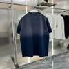 Plus-Tees-Poloshirts für Herren. Rundhalsausschnitt, bestickte und bedruckte Sommermode im Polar-Stil mit reiner Street-Baumwolle, 24et