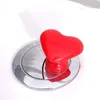 Couvre-siège de toilette Creative Heart Réservoir de salle de bain Bouton auxiliaire Protection Dispositif d'assistance aux ongles Décor de pièce Outil de presse à eau Accessoires