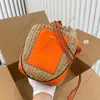 Designertas Zomer Damesmode Geweven in Ken Ya Breien Gehaakte tas Ch1oe Stro-emmertas Luxe winkelen Casual Tote-schoudertassen