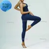 Diseñadores Yoga Leggings Lululemens Fitness para mujer Pantalones de cintura alta Elástico Lady Align Lulus Lemon Legging Wear General Medias completas 22 RR