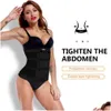 Women Shapers Train Trainer Body Shaper plus size Wasit Belly Belly Pasek potu Cinta Modeladora Waste Treners 210326 Drop Gelive Dhysw