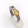 Wristwatches GARLAND Dual Calendar Steel Band Room Gold Casual White Collar Exquisite Retro Classic Watch Quartz Women's