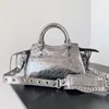 Sacs de soirée Vintage Rétro Rivet Femmes Épaule Haute Qualité En Cuir Lady Sac Solide Mode Zip Sacs À Main Avec Porte-Cartes Coeur 231206