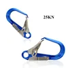 CARABINERS Lätt upp Aerial Work Safety Hook Big Opening Eloy Carabiner Steel Pipe Industry Protection Lock Fall-Proof Insurance Buckle 231205