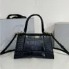 Bolsas de ombro de alta qualidade couro genuíno ampulheta alça crossbody sacos mulheres homens tote designer de luxo moda compras carteira envelope bolsos de cartão