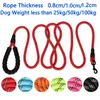 Dog Collars 150/200/300cm Strong Leash Pet Leashes Reflective For Big Small Medium Large Collar Training Running Rope