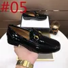 2023 Luxurious Designer Men Dress Shoes Genuine Leather Black brown Moccasins Business Handmade Shoe Formal Party Office Wedding Men Loafers Shoes size 38-46