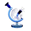 heady glass bongs Hookah/ 6.6in Atlas Globe Oil Rig 14mm Water Pipe