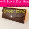 M60531 Sarah Wallet Designer Women's Long Envelope Flap Emilie Josephine Wallet Key Card Coin Holder Purse Mini Pochette ACCE2671