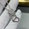 925 Sterling silver necklace for women charm necklace trendy jewelry