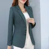 Damen-Anzüge, Blazer, Slim-Blazer mit einfacher Knopfleiste für Damen, große Arbeitskleidung, Größe 6XL, Modestil 231205