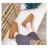 Snowshoes Women Tazz Tasman Slippers Boots Ankle Mini Casual Warm With Card Dustbag Transshipment New Style Drop Delive