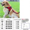 Dog Vest Harness,No-Pull Dog Harness with Handle,Adjustable Reflective Oxford Material Pet Dog Vest for Outdoor Walking,Easy Control for Small Medium Large Breed