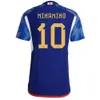 S-4XL 2022 Japon Soccer Jerseys Fans Player Version Kami Dessin animé spécial Années Honda Nagatomo Okazaki Doan Tsubasa Kamada Hasebe Kit enfants