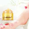 Bioaqua 24K ZŁOTA STOPA SHEA Krem maślany krem ​​Peeling Maska Maska stopa Skóra Gładka Opieka Z Zdziwianie Tratamiento de ciasta Crema de masaje con mantequilla