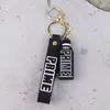 Keychains Lanyards Prime Drink Rubber Keychain Cute Bottle Key Chains Ornament Car Bag