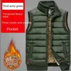 Gilet da uomo Cappotto invernale da uomo Gilet da lavoro senza maniche Caccia multitasche Golf UOMO Abbigliamento da pesca Campeggio Tattico Militare Mesh Zip 231205