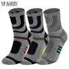 Men's Socks 3 PairsSet Sport Crew Men Summer Outdoor Protective Ankle Basketball Football Deodorant NonSlip Mid Tube Male 231205