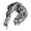 Foulards Femmes Casual Glands Plaid À Carreaux Impression Écharpe Foulard Foulard Carré Wrap Châle Écharpe De Voyage Articles De Shiping Gratuits