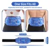 Waist Support Ice Pack for Injuries Pain Relief Reusable Gel Cold Pack Sport Support Back Waist Knee Cold Compression Therapy Wrap Ice Bag 231205