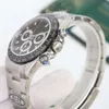 Rengör fabrik Luxury Rolaxs Men's Watch ETA 4130 Sapphire Chronograph Ceramic Bezel 116500 Model 904L CASE Stainless Steel Strap Waterproof