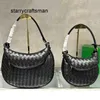 Italia Hangbag Botteg Venet Gemelli Borsa hobo Vera pelle Sotto le ascelle Spalla Luna Borse intrecciate Borse a mano firmate Shopping Totes Moda