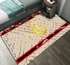 Fashion Brand Living Room Carpet Bedroom Wall-to-Wall Carpeting Bedside Floor Mat Light Luxury Doormat Cloakroom Photo Mats