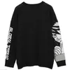 Men's Hoodies Sweatshirts FGKKS Pull Hiphop pour Homme Style Harajuku Style Vintage Fille Japonaise Anime Tricoté 2022 Pull Coton Pulls Hommes