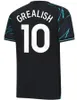 Camisas de futebol 23-24 Thai Quality Customied Shirt GREALISH 7 9 HAALAND BERNARDO 20 GREALISH 10 J.ALVAREZ yakuda Store Dropshipping Aceito Champion Jersey