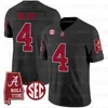 Alabama Crimson Tide 2023 24 Jersey de fútbol universitario NCAA Jalen Milroe Jase McClellan Jermaine Burton Caleb Downs Terrion Arnold Ty Simpson Tyler Buchner Lonergan