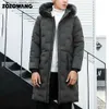 Piumini da uomo Parka Piumini da uomo Giacca invernale da uomo Moda Spessa Parka caldo Pelliccia Piumini d'anatra bianchi Cappotti casual da uomo Piumini impermeabili Q231206