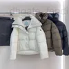 Brand de créateur de parkas pour femmes 2024 début de printemps Nouveau Nanyou Pra épaissis de vent chaud et minimaliste Mabille polyvalente avec un avant court b