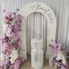 Chiara Arch Toile de Fond Stands Acrylique fête de Mariage décors Fleur Artificielle Mur Toile de Fond décoratif Suspendu Fleurs de Mariage pour la décoration de Luxe 99