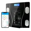 체중 저울 USB Bluetooth 바닥 욕실 스케일 스마트 LCD 디스플레이 지방 물 근육 질량 BMI 180kg 230606 드롭 배달 건강 DHYJV