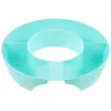 Present Wrap Sourkout Tumbler Snack Platter Cup Holder Family Outing Tray Plastic Road Trip