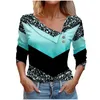 Ethnische Kleidung 2023 Color Blocking Stripe Print Bluse Damenmode Elegant Umlegekragen Langarm Casual Top Shirt