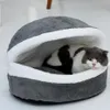 Kennlar pennor 45x35 cm husdjurs säng kreativitet hamburgare modellerande katt hus bärbar tvättbar liten neddy säsonger universal varm tecu279l