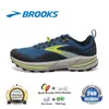 Brook Run Shoes Cascadia 16 Mens Brooks Running Shoes Hyperion Tempo triple noir blanc Mesh Fashion Trainers Outdoor Men Sports Sneakers Jogging Walking 197