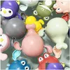 Bath Toys Baby Shower Toy Cute Cartoon Animal Turtle Whale Crab Bathtub Swimming Pool Chain Spring Water 230615 Drop Delivery Kids Mat Dhuzd