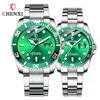 Designer Watch Watches Green Water Ghost Kvinnliga män Non Mechanical Dawn Lovers Waterproof Fashion Luminous Men's Watch