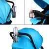 Детали коляски, пластиковый держатель для детской чашки, регулируемый универсальный вращающийся на 360 градусов держатель для бутылок с молоком, аксессуары для велосипеда