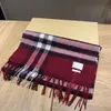 Designer Women Cashmere scarf Men scarf scarves Winter Outdoor warm scarf long shawl Classic Christmas gift website 1:1 version size 180*30