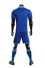 Andra sportvaror Anpassade män Footbalsoccer Jerseys Set Kit Childs Football Uniforms Vuxen Soccer Shirts Kläder Kid Sports Suit YL9205 231206